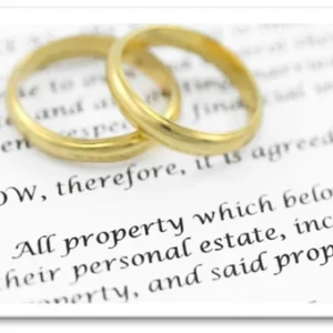 Antenuptial Contract ( With or Without Accrual )